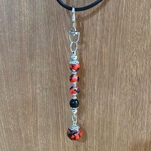 Huayruros Handmade Charm Keychain for Luck, Protection & Prosperity